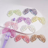 Angel Wing Spacer Clear Bead (5Pcs)